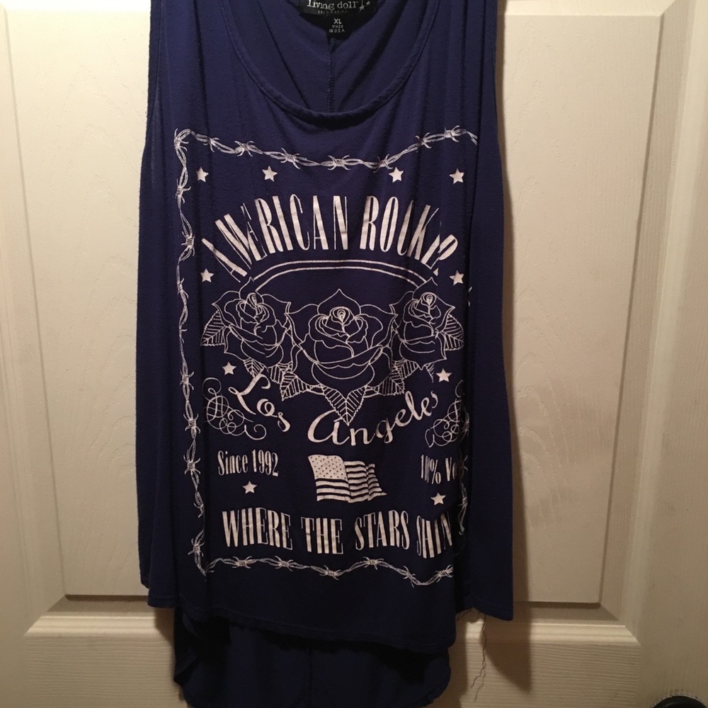 American rocker muscle tank